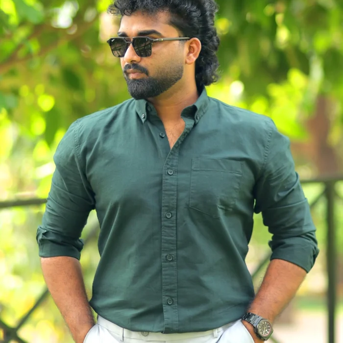 Beige Stripes Polo T Shirt